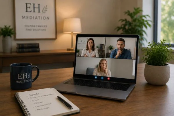 child access mediation Sutton online meeting.